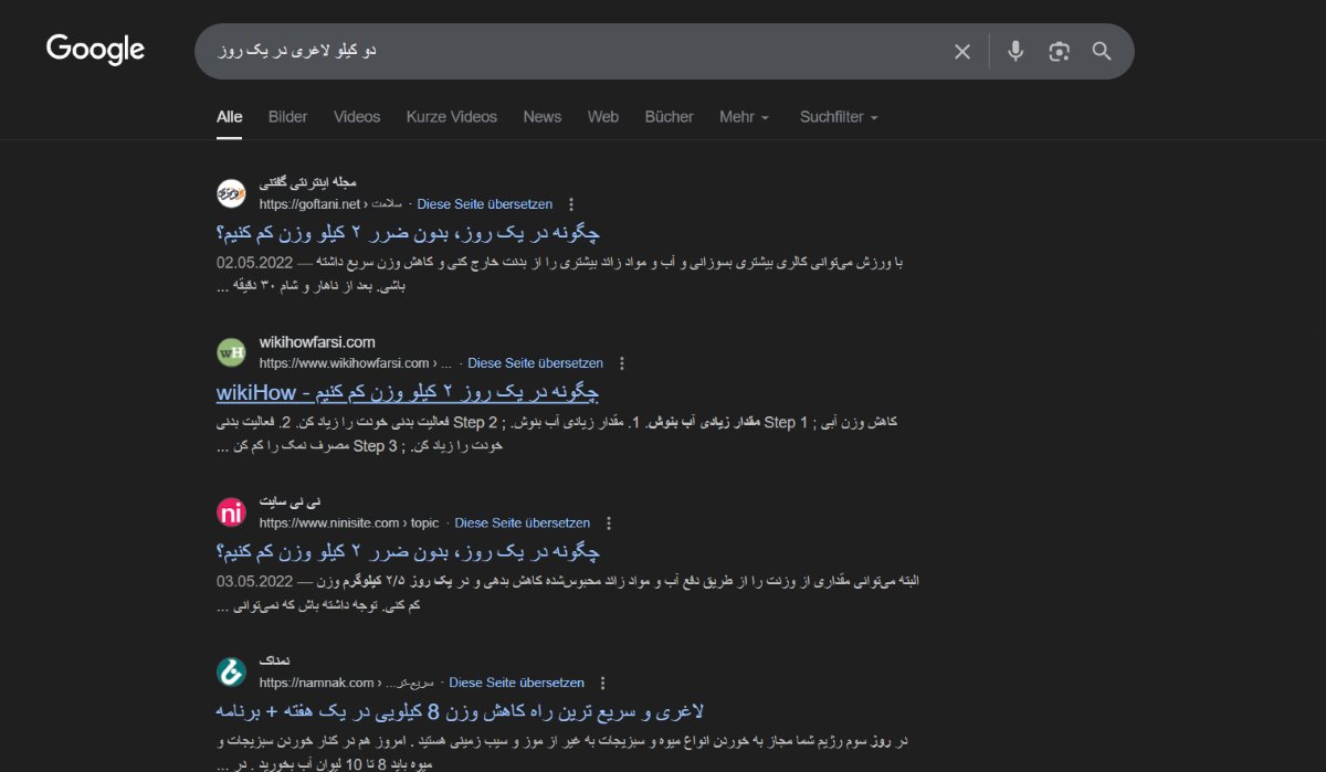 Search Console performance chart